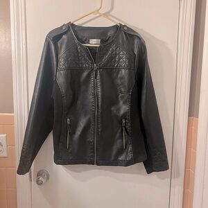 Worn once Avenue leather jacket
